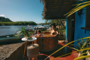 Casinha Azul Caraíva - casa completa na beira do Rio